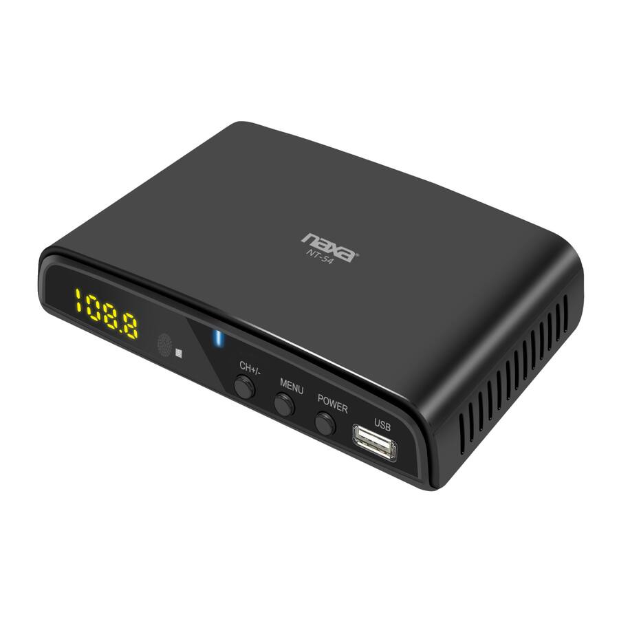 Naxa Digital HDTV Converter Box Black NT-54 - Best Buy