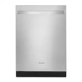Whirlpool - 24 inch Quiet Dishwasher with 3rd Rack - Stainless Steel