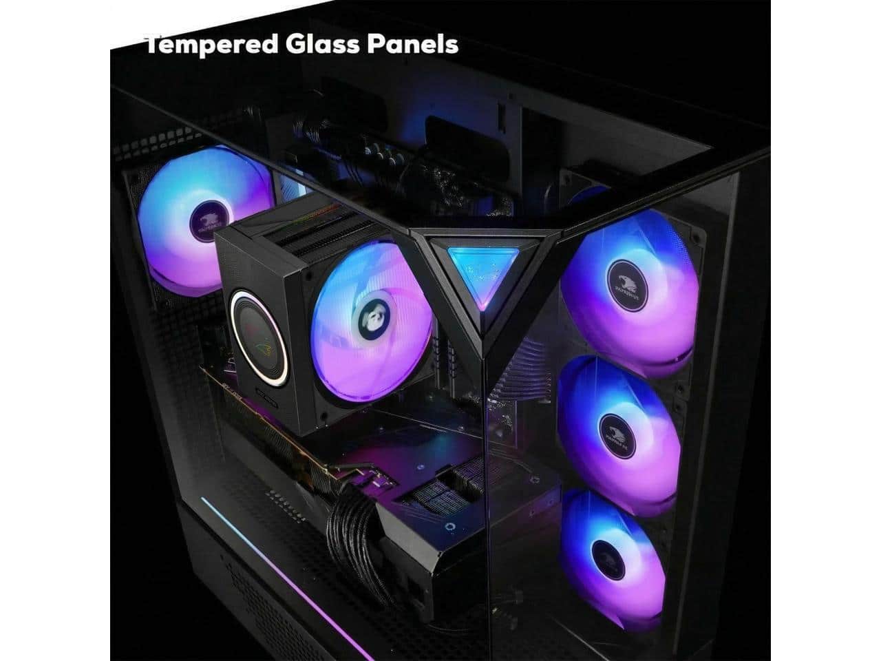 iBUYPOWER Element Gaming Desktop PC AMD Ryzen 7 9700F, NVIDIA