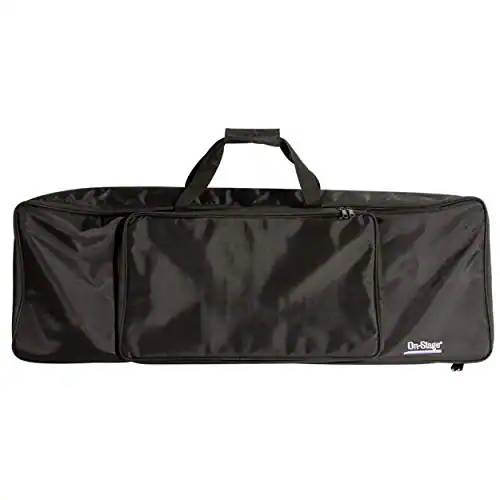 Alt View 9. On Stage Stands - On-Stage KBA4061 61-Key Keyboard Bag,Black - Black.