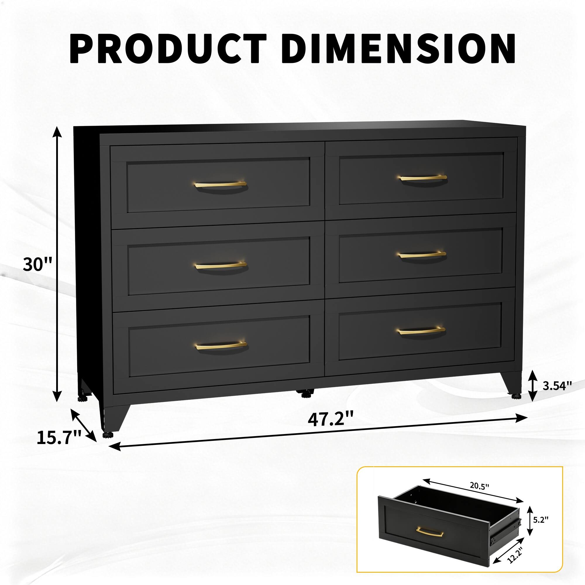 PRODUCT DIMENSION

30" x 3.54" x 15.7" x 47.2" x 20.5" x 5.2" x 12.2"