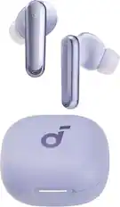 Front. Soundcore - Soundcore - by Anker P40i Noise Canceling True Wireless Earbud Headphones - Purple.