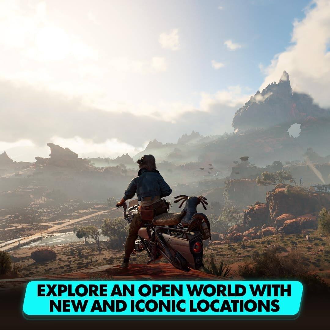 EXPLORE AN OPEN WORLD WITH NEW AND ICONIC LOCATIONS