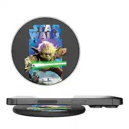 Keyscaper - Star Wars: A New Hope Portrait Collage 15-Watt Wireless Charger - Yoda