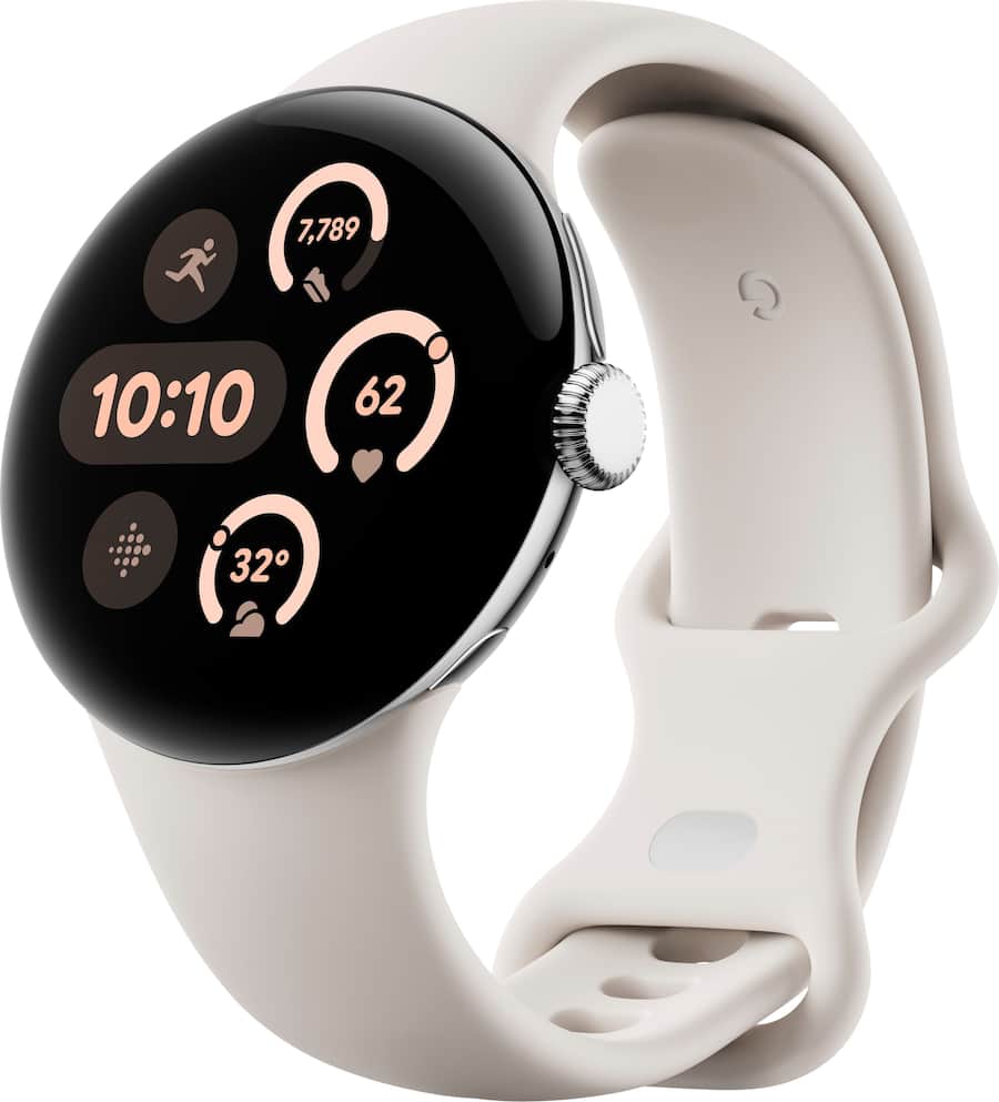 Google Pixel Watch 3 (41mm) Smartwatch with Porcelain Band Google Pixel Watch 3 (41mm) Smartwatch with Porcelain Band