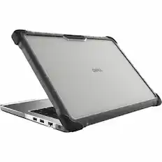 Front. Gumdrop - Gumdrop SlimTech for Dell Pro 14 - For Dell Notebook - Textured grip - Bump Resistant, Drop Resistant, Scratch - Black.