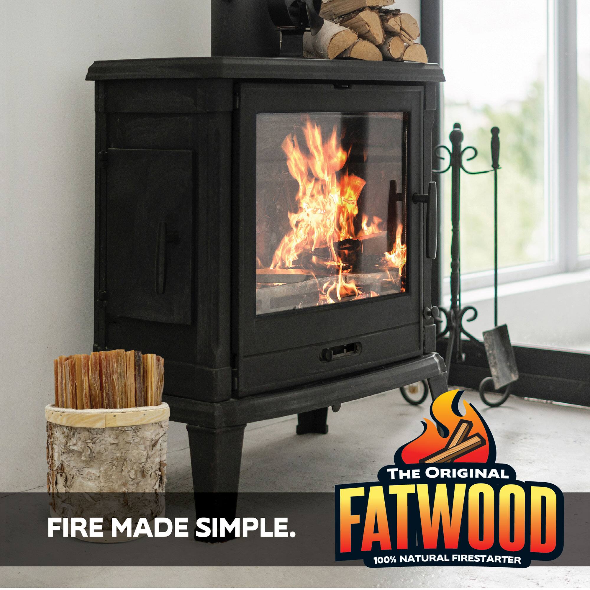 The Original Fire Made Simple. Fatwood 100% Natural Firestarter

Fire Made Simple.

The Original Fatwood
100% Natural Firestarter
