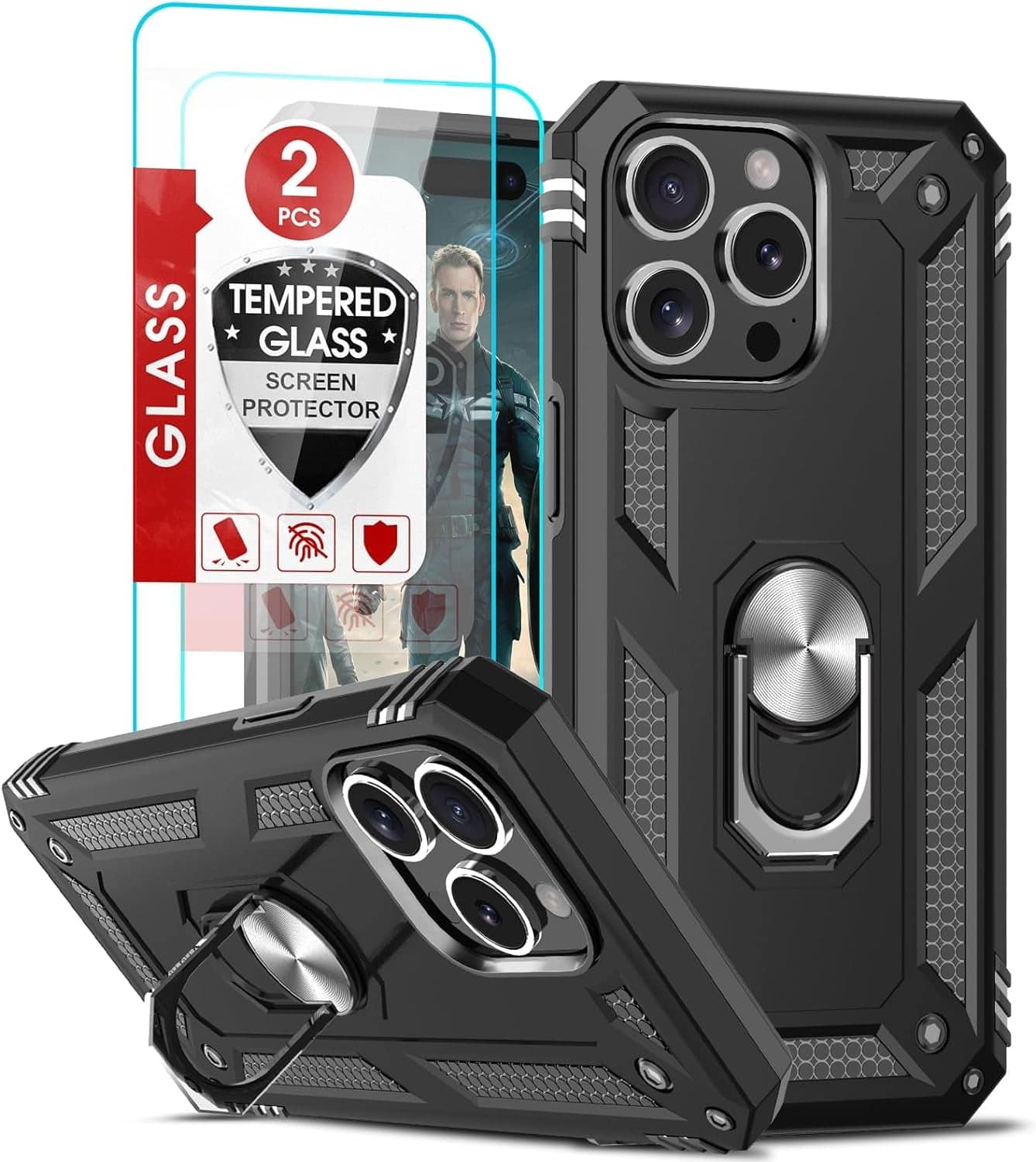 2 PCS TEMPERED GLASS SCREEN PROTECTOR