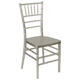 Alamont Home - HERCULES PREMIUM Series Resin Stacking Chiavari Chair - Champagne