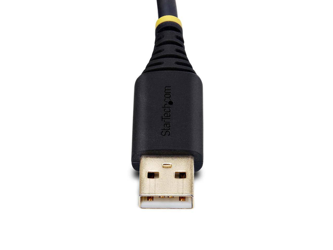 Alt View 2. StarTech.com - StarTech USB to Null Modem Serial Adapter Cable, 6.6ft 1P6FFCN-USB-SERIAL.