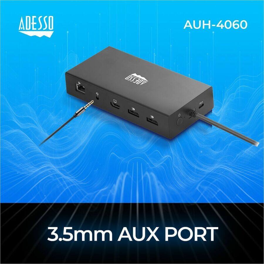 ADESSO AUH-4060  
3.5mm AUX PORT