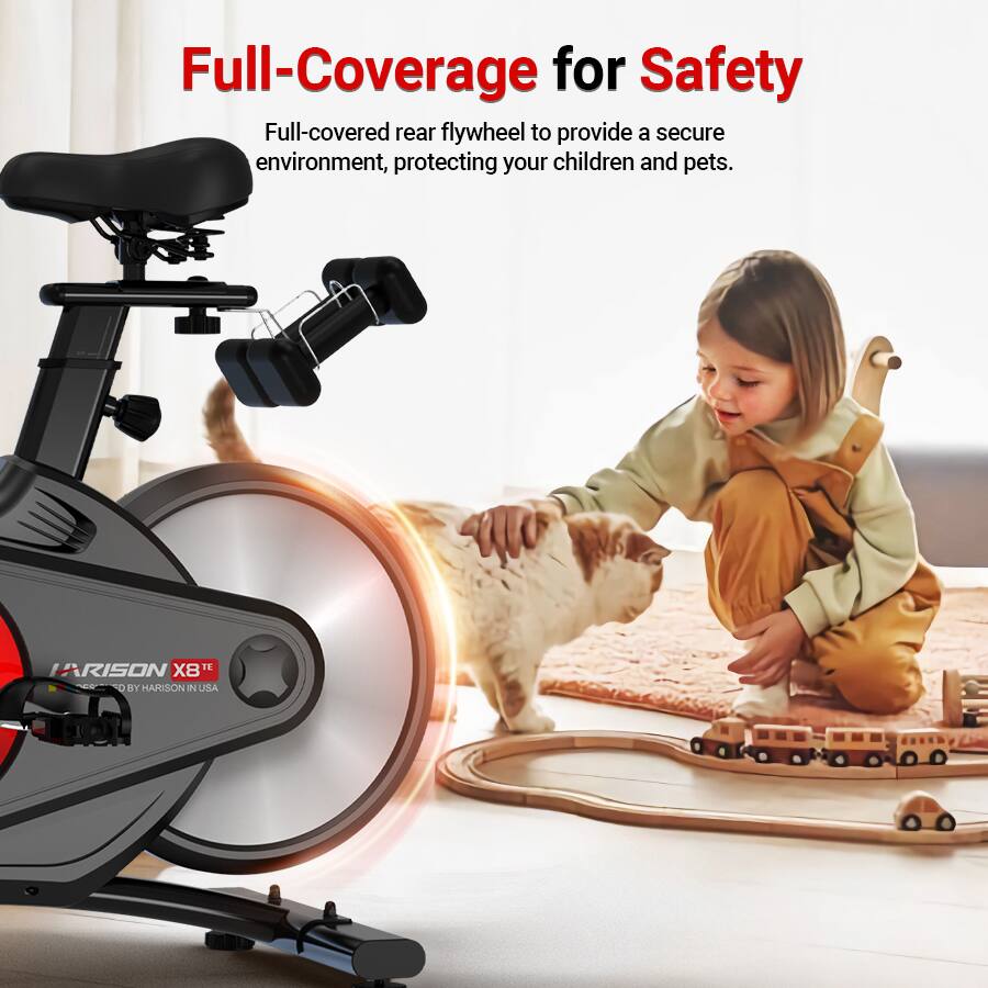 Full-Coverage for Safety

Full-covered rear flywheel to provide a secure environment, protecting your children and pets.

HARISON X8" TE
MADE BY HARISON IN USA