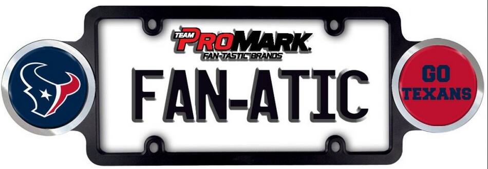 TEAM PROMARK  
FAN-TASTIC BRANDS  

FAN-ATIC  

GO TEXANS
