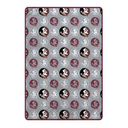 Pegasus - Florida State Seminoles 66" x 95" Oversized Logo Roll Ultra Cozy Blanket - Multicolor