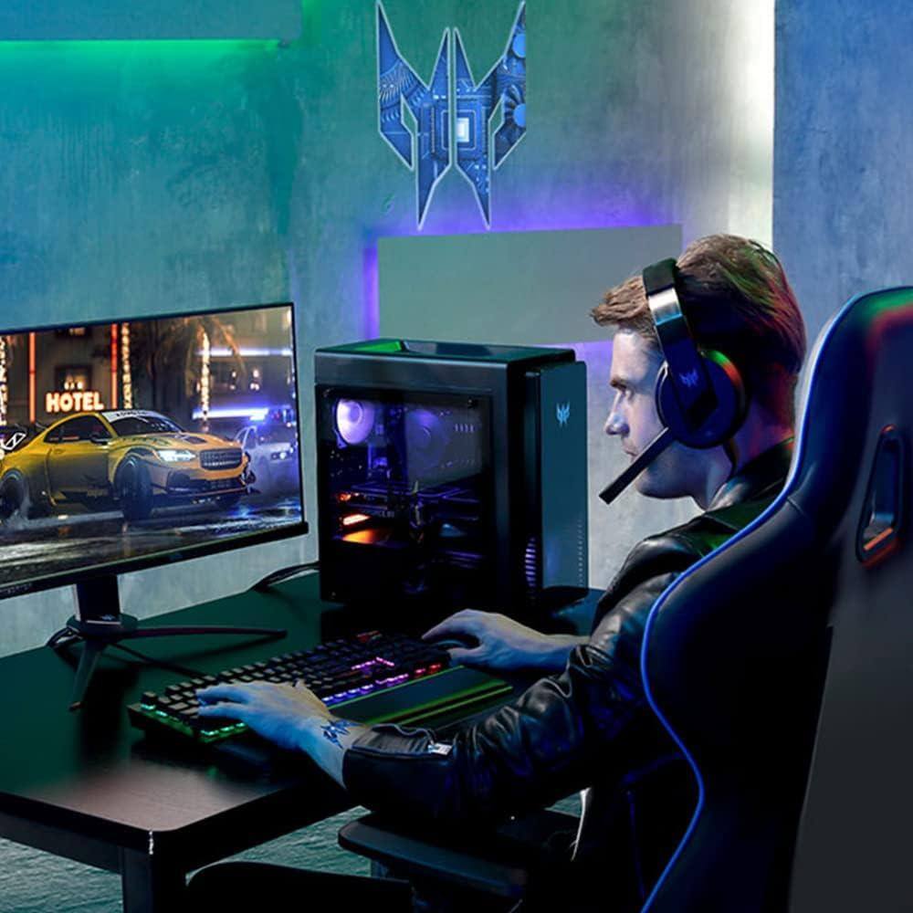 Back. Acer - Orion 3000 Gaming Desktop Intel Core i5-12400F NVIDIA GeForce RTX 3060 16GB RAM 1TB SSD.