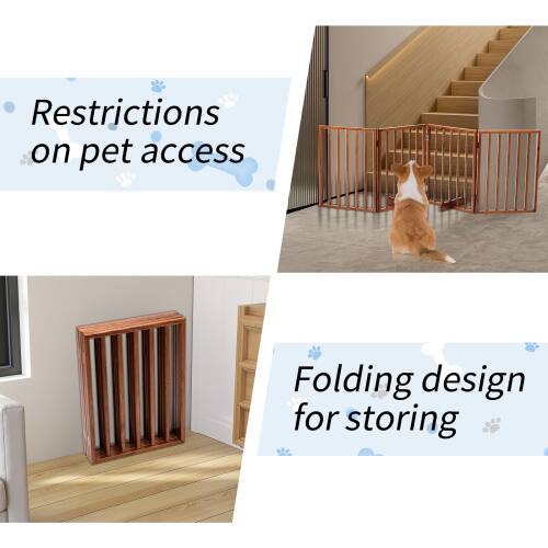 Restrictions on pet access  
Folding design for storing