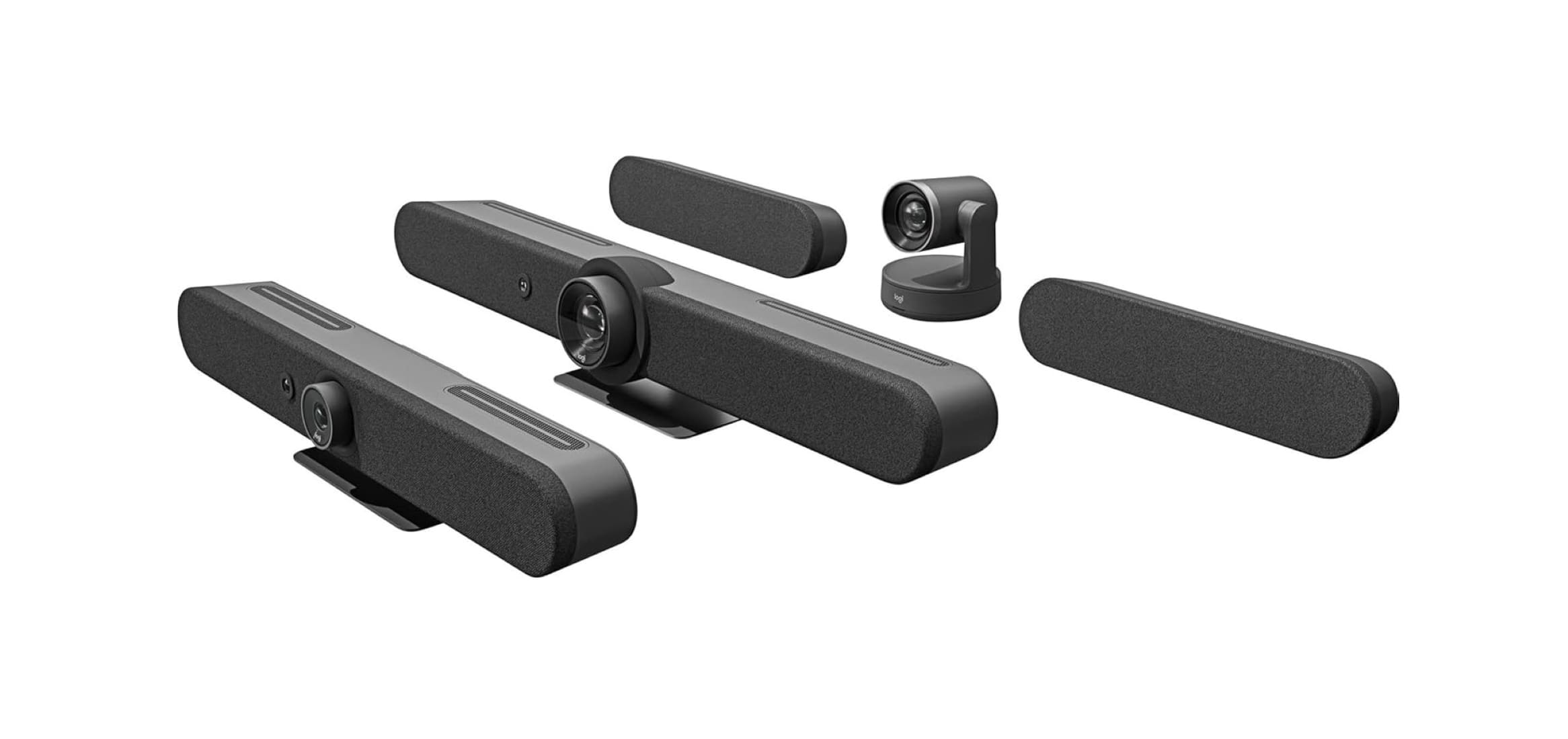 Logitech - Rally Bar Mini All-in-one video Bar for Small to