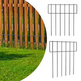 Oumilen - 19 Pack Animal Barrier Fence 17 in(H) X 20 Ft(L) Decorative Garden Fence Border