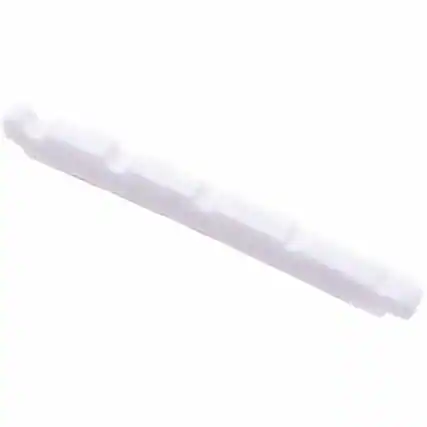 Front. Fender - Fender Pre-Slotted Genuine Bone String Nut for 5-String American Deluxe Jazz Bass Guitar.