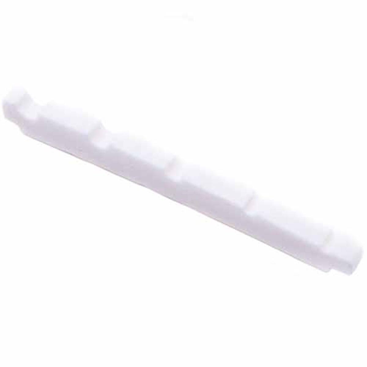 Front. Fender - Fender Pre-Slotted Genuine Bone String Nut for 5-String American Deluxe Jazz Bass Guitar.