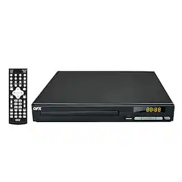 QFX - Vp-110-blk 1080p Dvd/cd Multimedia Player With Fm Radio, Hdmi, Mp3 Conversion, And Remote, Vp-110 - Black