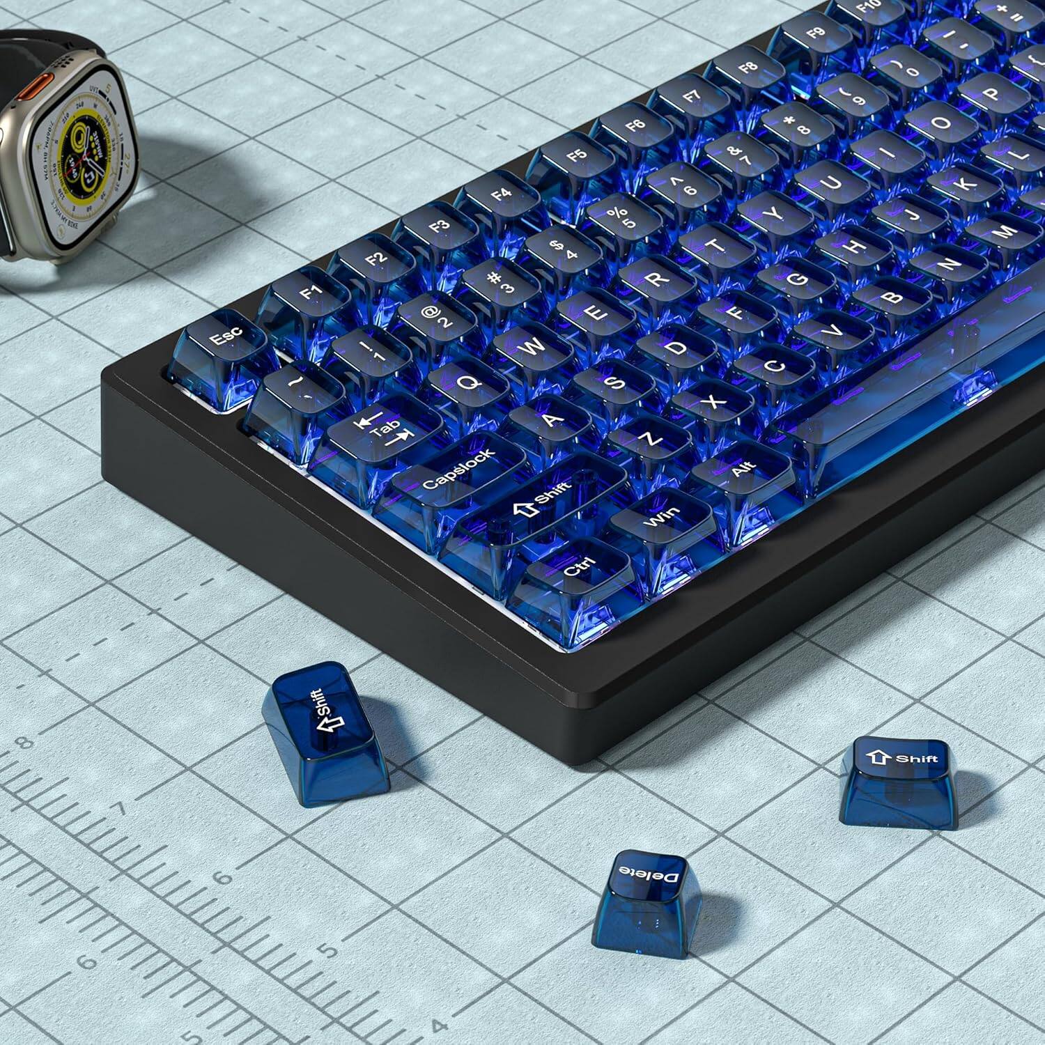 1 Esc F1 ~ F10 A I FB / FB / - 0 F7 P FB * O 8 F5 o~ - L < K F4 9 %5 Y F3 M F2 4 T I N R G B BN 2 E F 7 - W D L C Q S X K Tab A Z Capslock Alt Shift t Win Ctrl 8 fShift 1 Shin 7 6 Delete 9 5 5 4