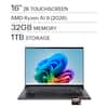 16" 2K TOUCHSCREEN
AMD Ryzen AI 9 (2026)
32GB MEMORY
1TB STORAGE