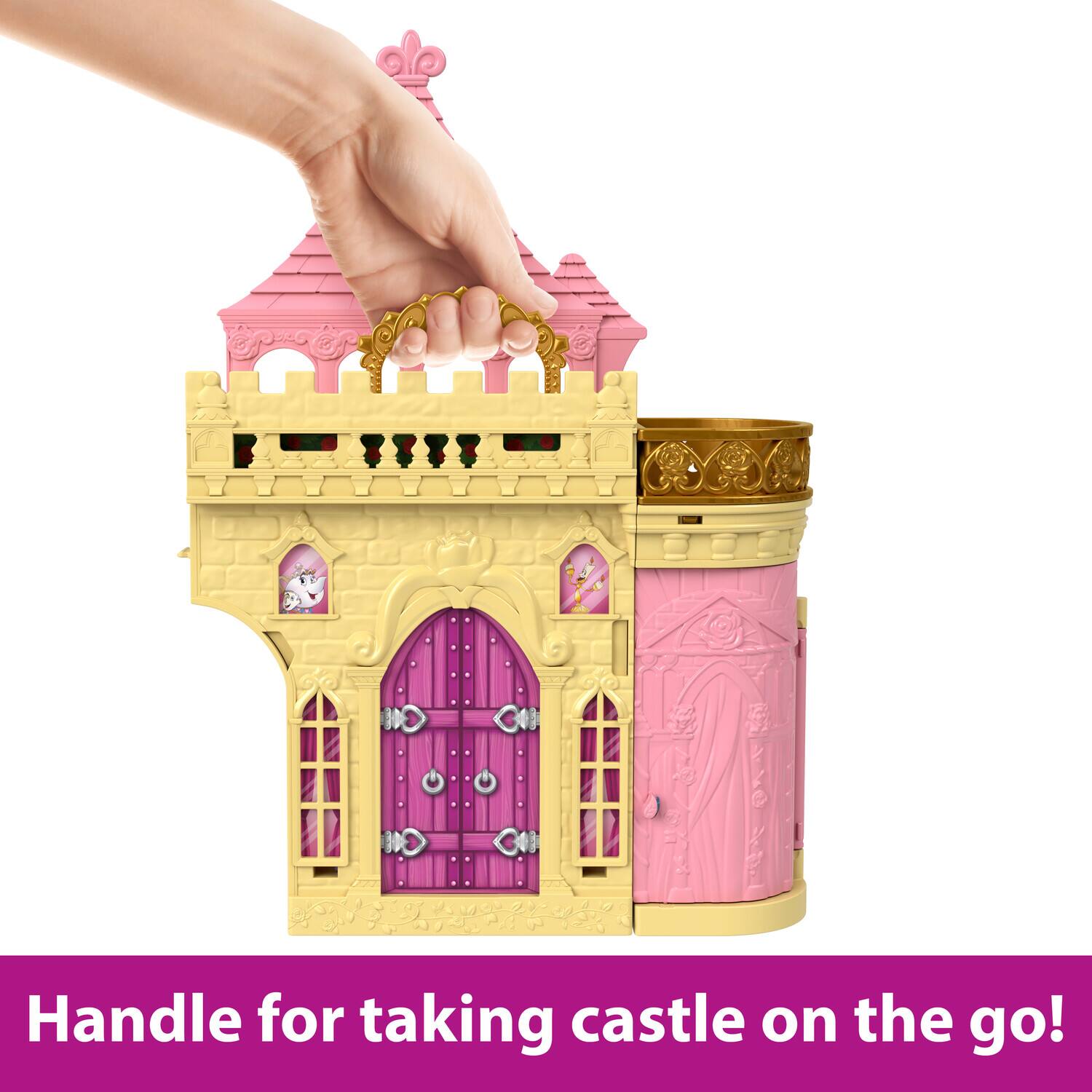 Handle for taking castle on the go!