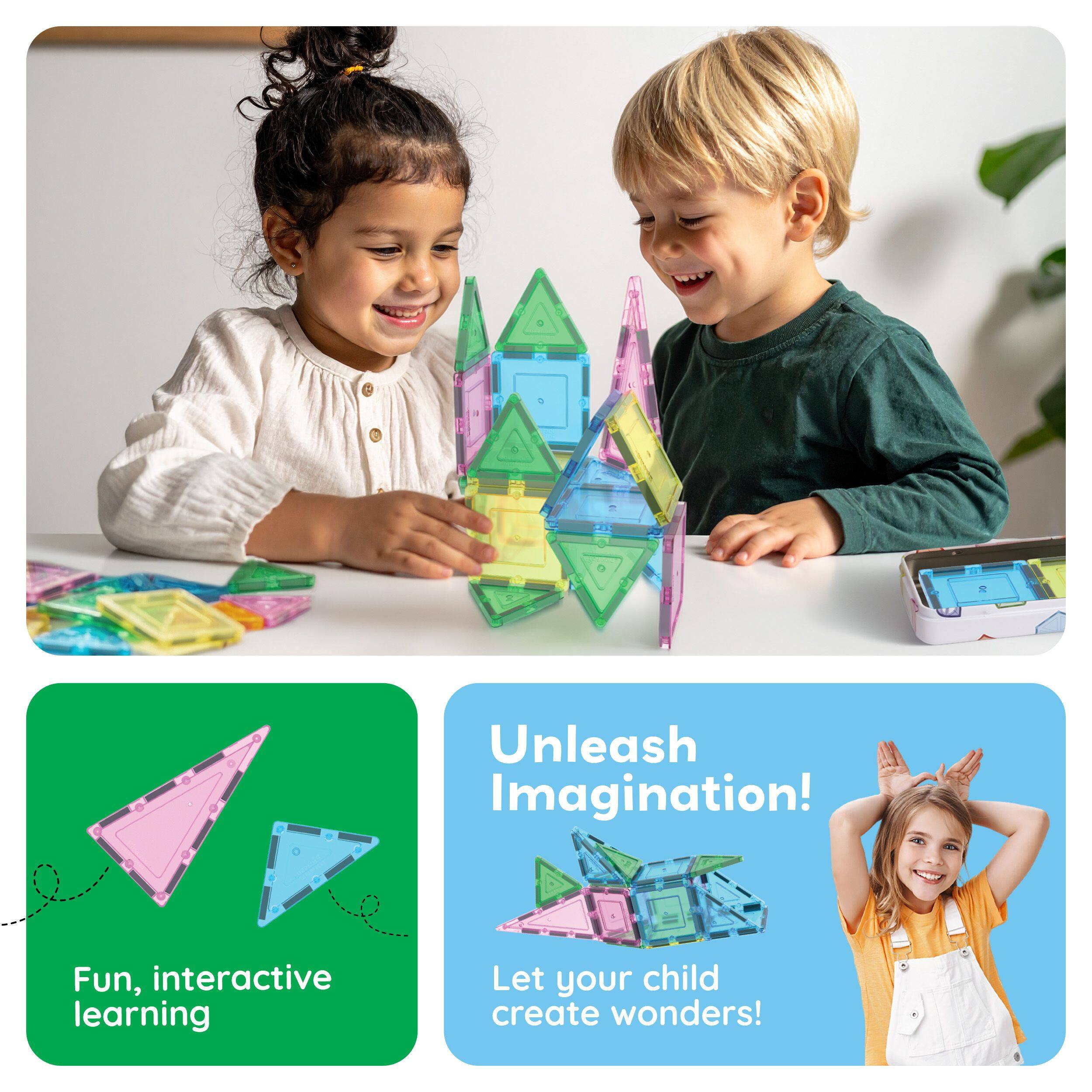 Unleash Imagination!  
Fun, interactive learning  
Let your child create wonders!