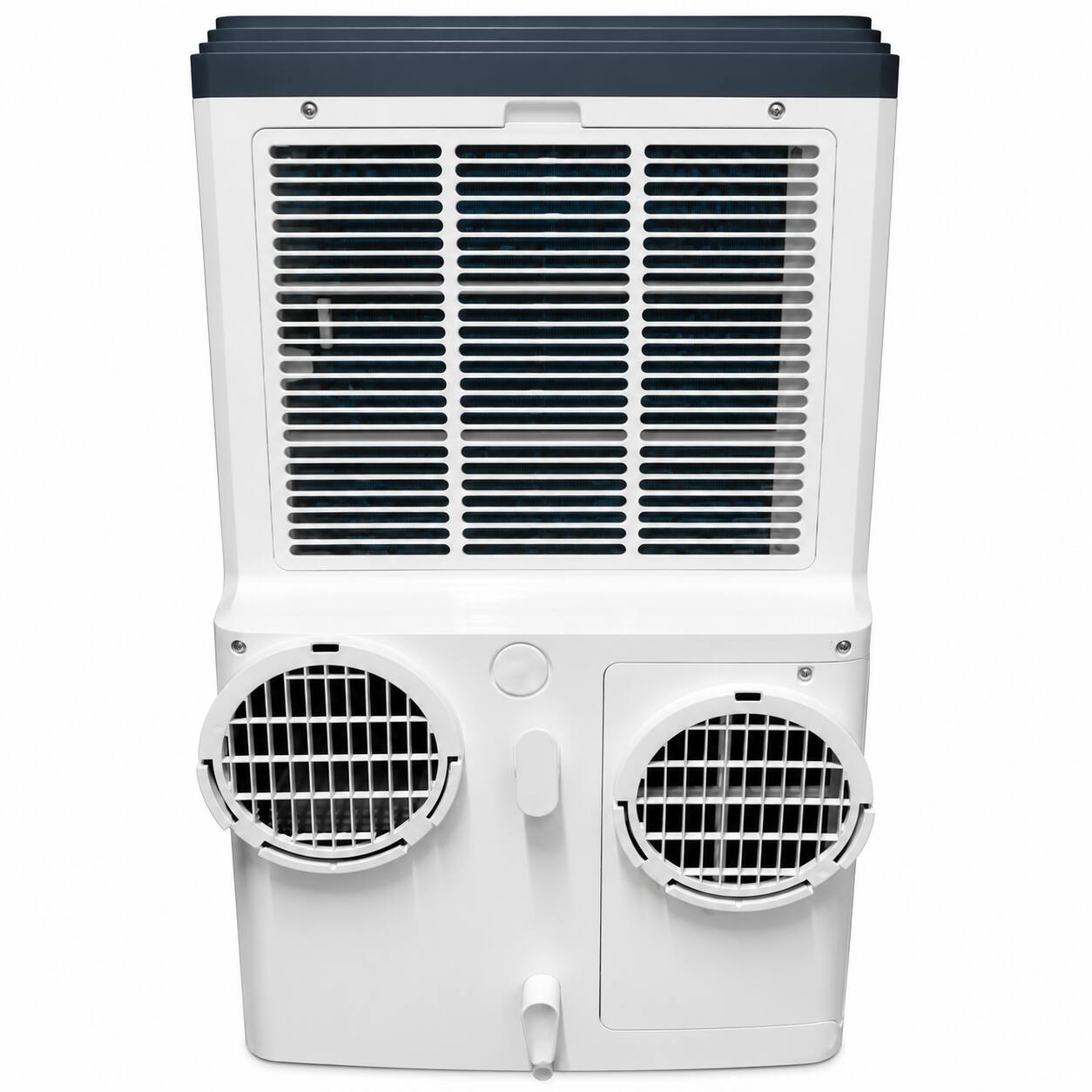 Alt View 2. Equator - Equator 12,000 BTU 3-in-1 Dual Hose Portable AC, Dehumidifier & HEPA Air Purifier for Rooms up to 450 Sq. Ft. - White.