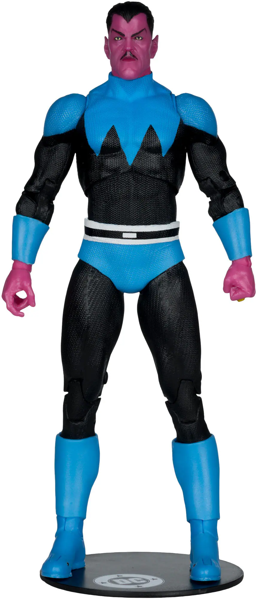 Alt View 2. McFarlane Toys - DC Multiverse Sinestro (Classic Uniform) 7" Action Figure.