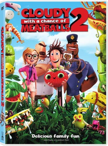 Front. Cloudy With a Chance of Meatballs 2   - DVD.