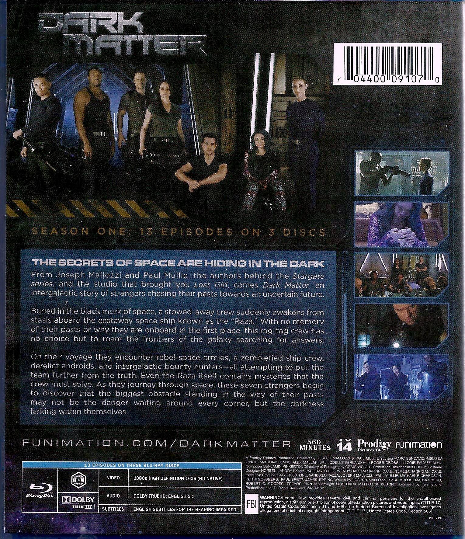 Alt View 1. Dark Matter: Season 1 (Blu-ray).