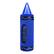 Alt View 2. Crayola - 5-Watt Portable Bluetooth Rechargeable Crayon Speaker with FM Radio, TWS, USB/microSD/Aux, 3 Hr Play Time - Blue.