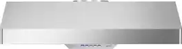 Zephyr - 30 inches - Externally Vented - Under cabinet Range Hood - Stainless Steel