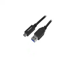 StarTech.com - USB to USB C Cable - 3 ft. / 1m - 10 Gbps - USB-C to USB-A - USB 3.1 Cable - USB Type C (USB31AC1M)