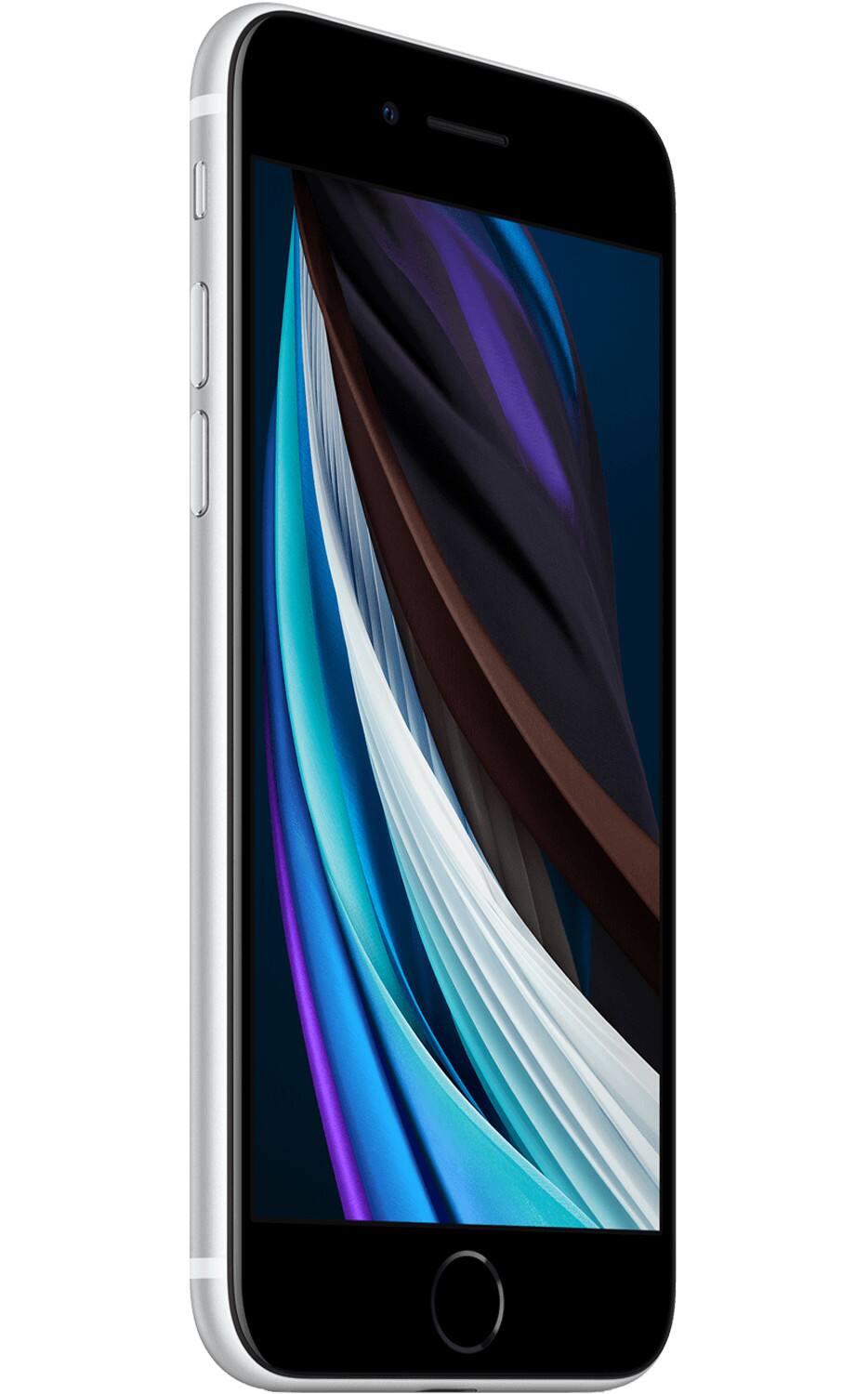 Alt View 1. Apple - Pre-Owned Good iPhone SE (2020) 128GB (Unlocked) - White.