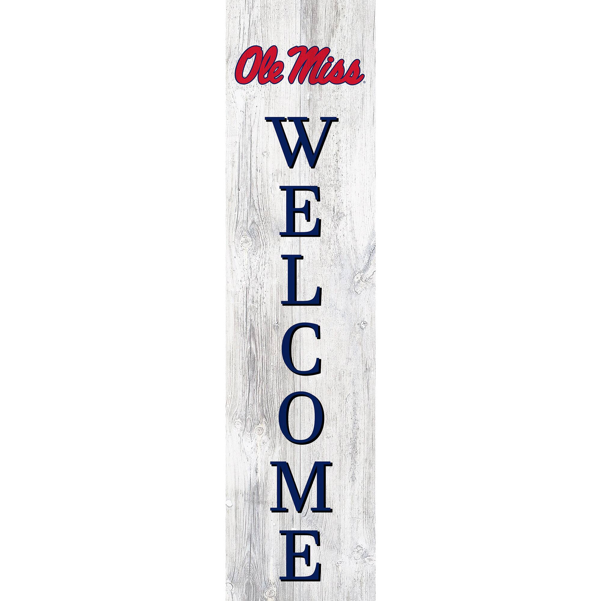 Ole Miss Rebels 48'' Welcome Leaner