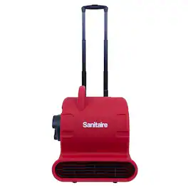 Sanitaire - SC6059A Commercial 3-Speed Air Mover with Built-On Dolly - Red