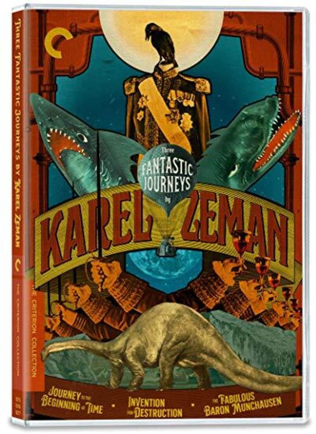 Front. Three Fantastic Journeys by Karel Zeman (Criterion Collection)   - DVD.
