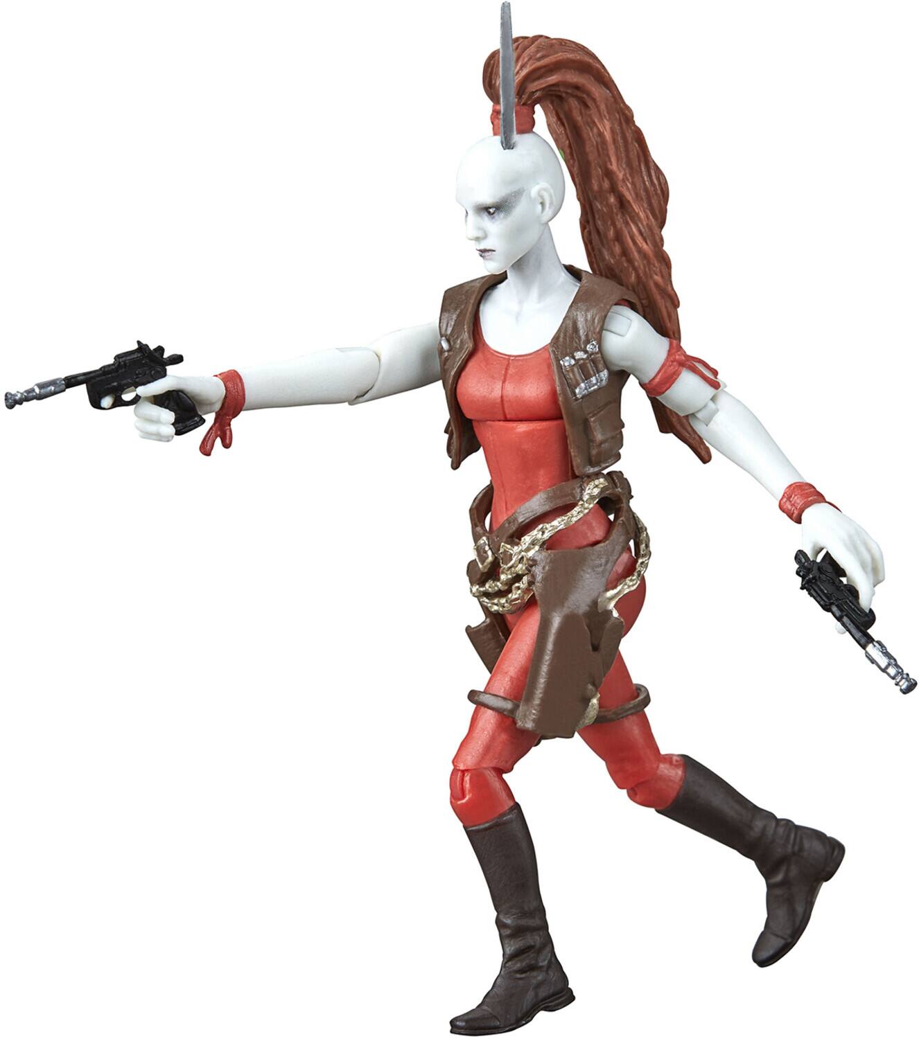 Alt View 2. Hasbro - Hasbro Collectibles - Star Wars: The Phantom Menace - Vintage Collection - Aurra Sing Action Figure  - Collectibles - Multicolor.