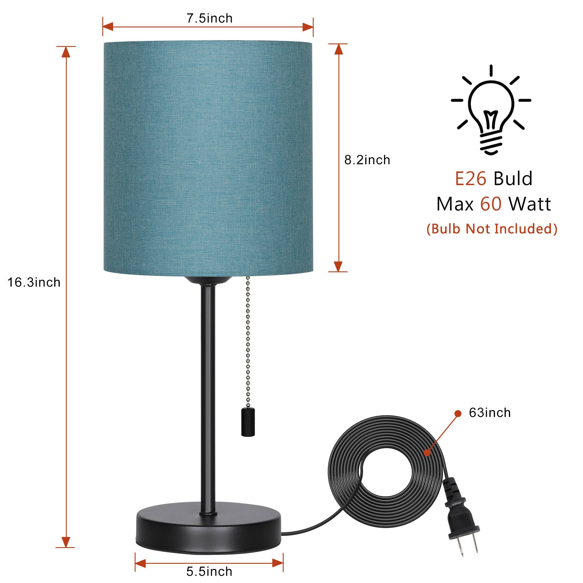 7.5 inch M  
16.3 inch GGGGGGGOOOOO  
8 8.2 inch E26 Bulb Max 60 Watt (Bulb Not Included)  
63 inch 5.5 inch