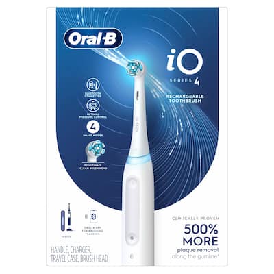 Oral B iO Series 4 Rechargeable Electric Toothbrush w/Brush Head Oral B iO Series 4 Rechargeable Electric Toothbrush w/Brush Head