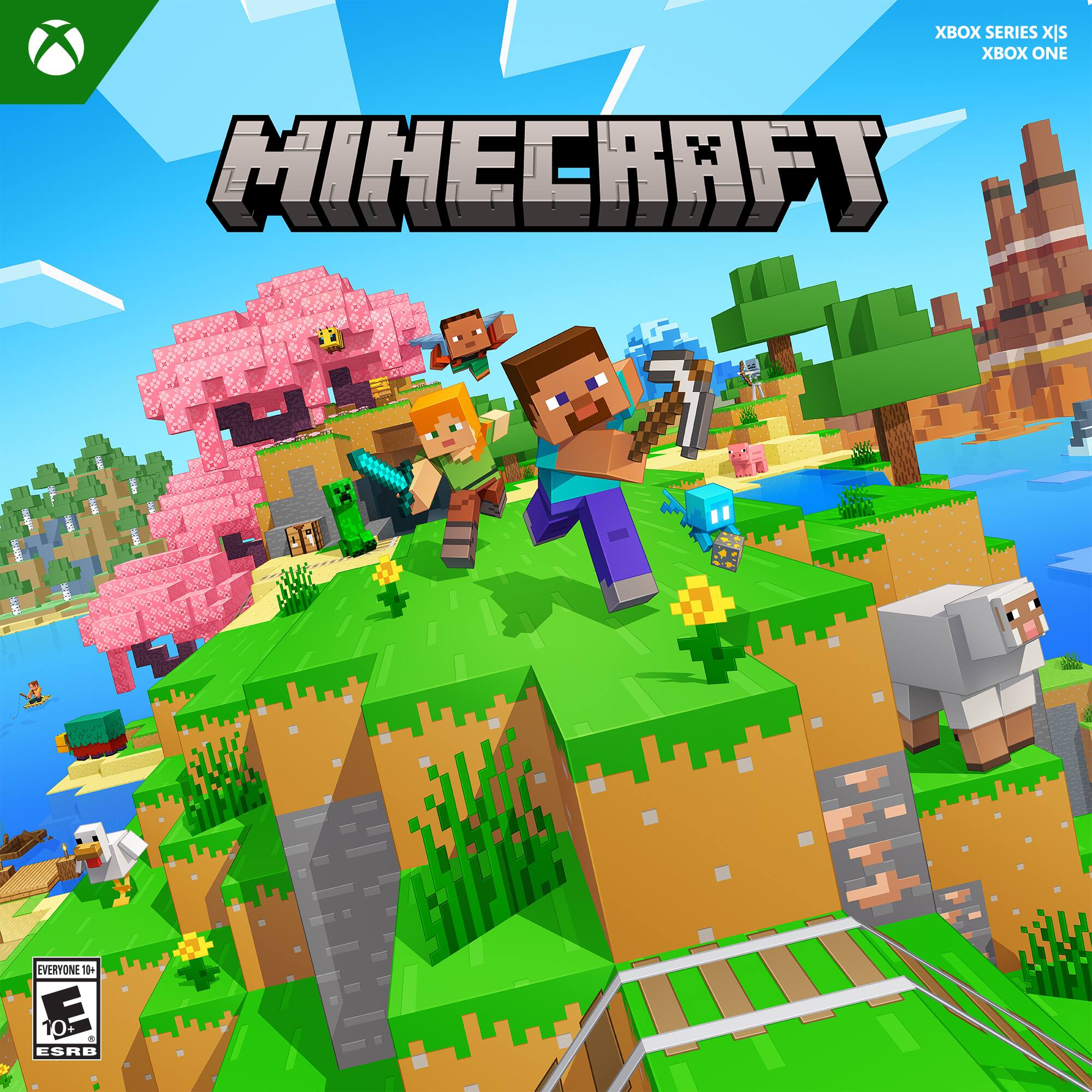 XBOX SERIES X|S XBOX ONE MINECRAFT EVERYONE 1+ E - ESRB - E10+ (Everyone 10+)