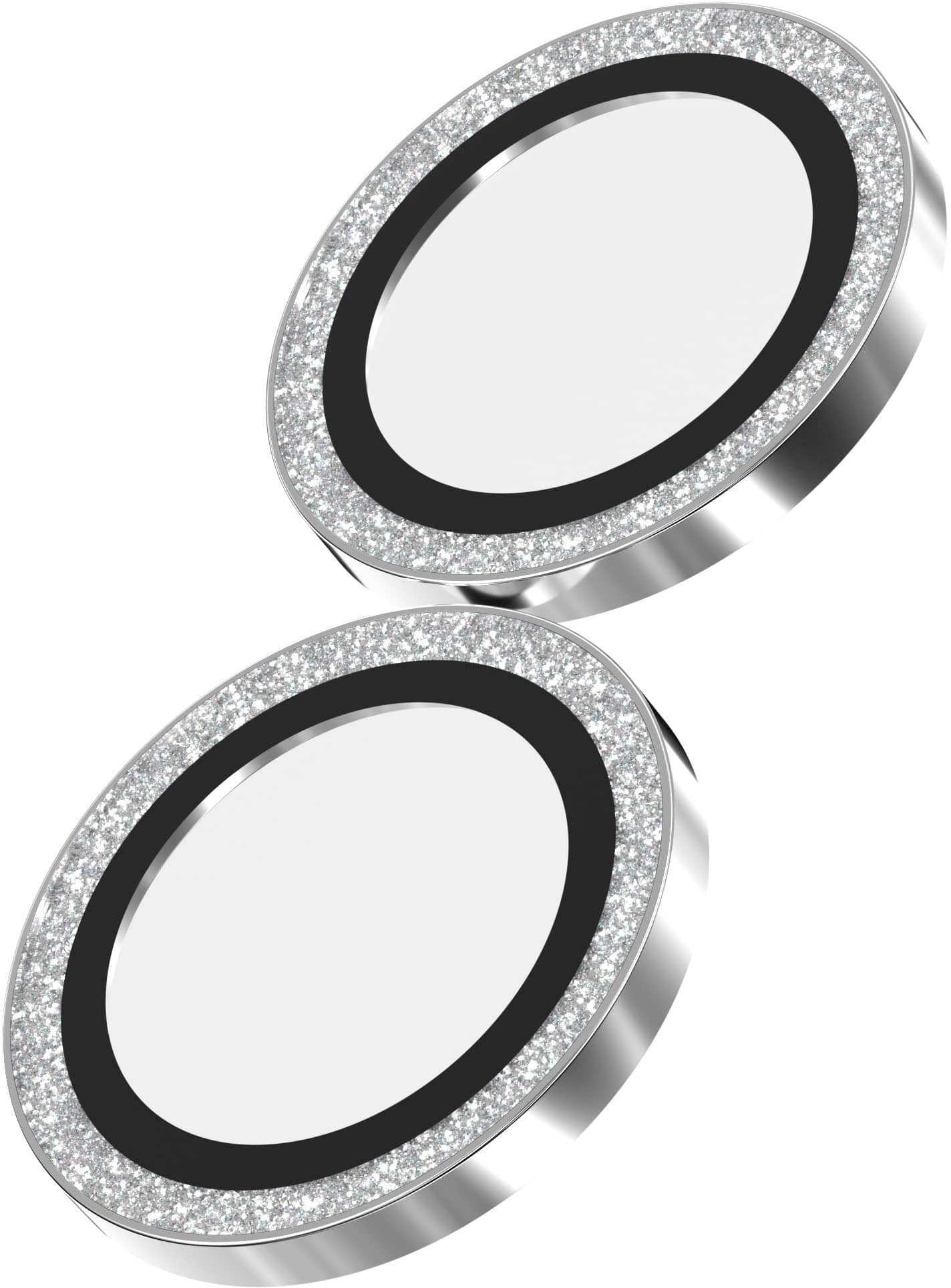 Alt View Zoom 15. ZAGG - InvisibleShield Glass Elite Anti-Reflective Lens Protector for Apple iPhone 16/16 Plus - Glitter.