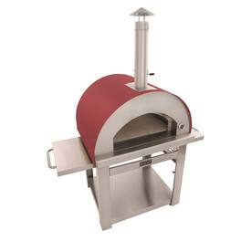 Kucht - VENICE Outdoor Wood Fired Pizza Oven - Red