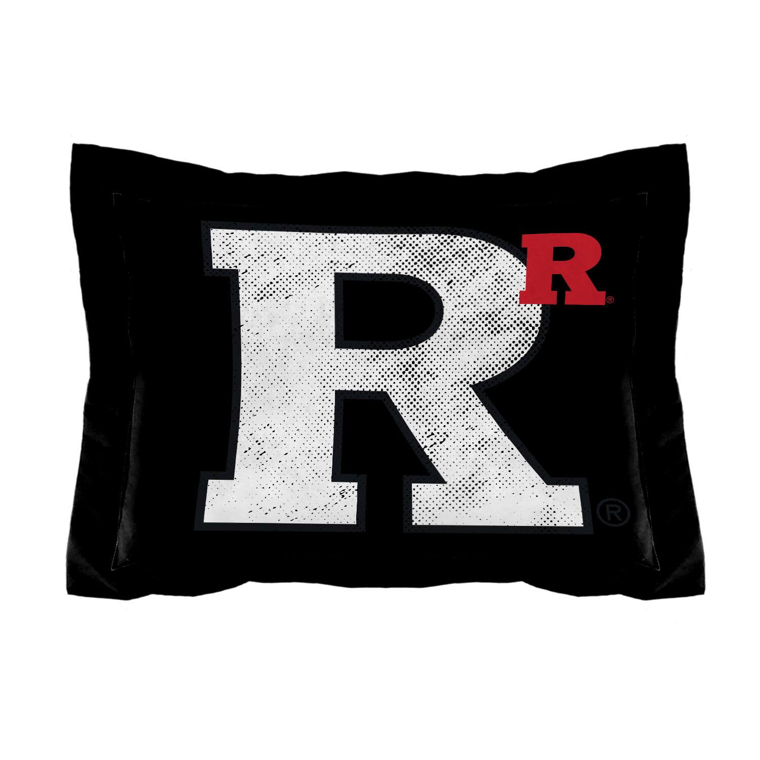 Left. Sweet Home Collection - NCAA Rutgers Scarlet Knights Comforter & Sham Set- Twin/Twin XL - Multicolored.