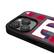 Alt View 3. Keyscaper - Texas Rangers Plaid Magnetic Bump iPhone Case - 16 Pro Max - Black.