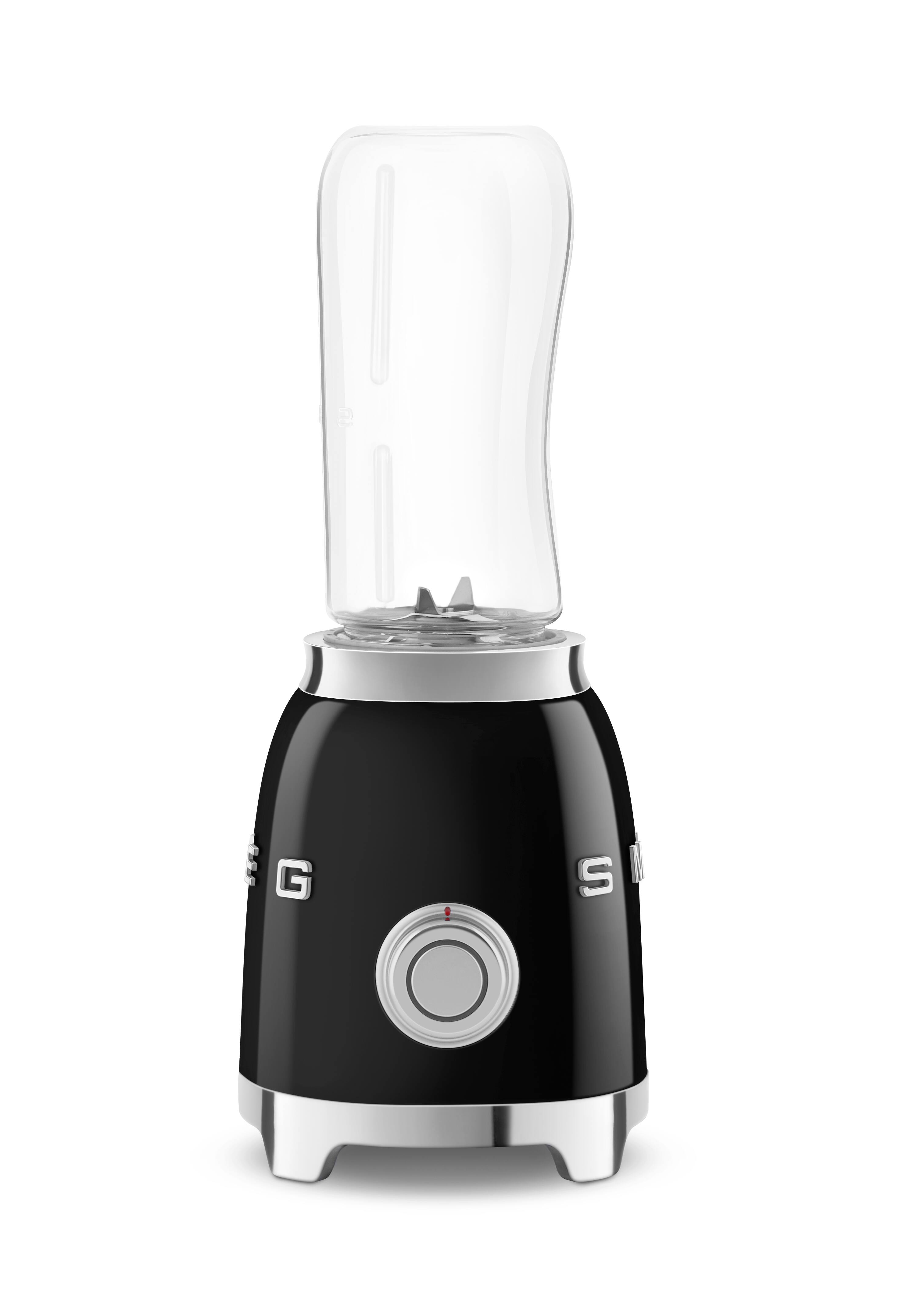 Angle. SMEG - SMEG PBF01 Personal 2-Speed Single-Serve Blender, 20 oz - Black.