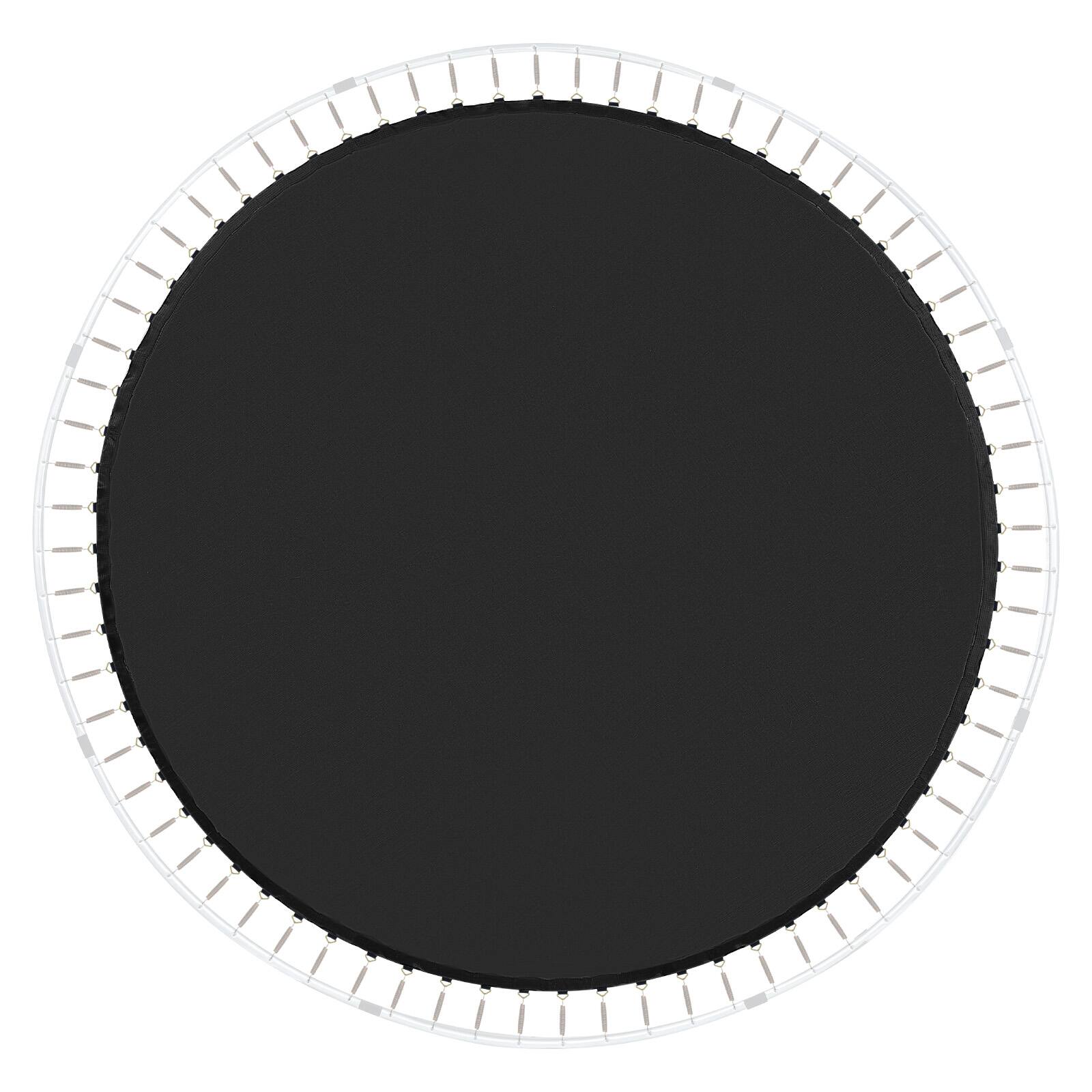 Alt View 5. VEVOR - Replacement Trampoline Mat, 14ft Frame, Universal Jumping Mat for 14ft Round Trampoline, Reinforce UV-Resistant Mat - black.
